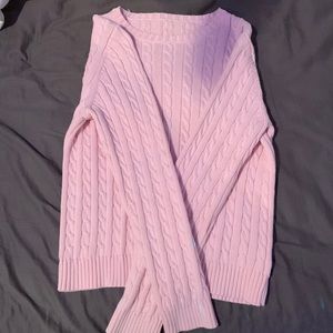 Pink Knit Sweater